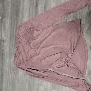 Long sleeve workout top